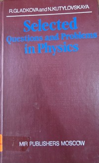 Image of : Selected Questions and Problems in Physics
