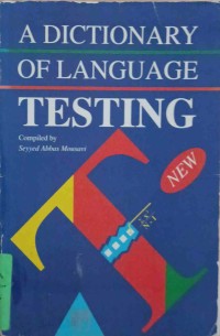 Image of A Dictionary of Language Testing