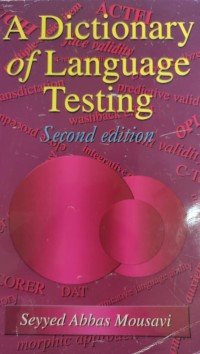Image of A Dictionary OF Language Testing