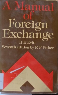 Image of A Manual of Foreign Exchange