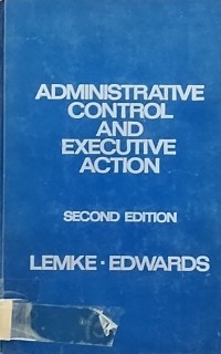 Image of Administrative Control and Executive Action