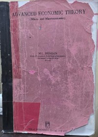 Image of Advanced Economic Theory, Micro and Macroeconomic