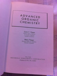 Image of Advanced Organic Chemistry