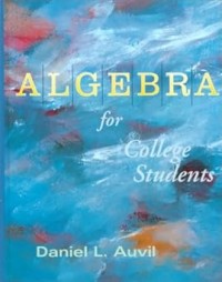 Image of Algebra for College Students