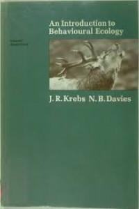 Image of An Introduction to Behavioural Ecology