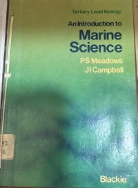 Image of An Introduction to Marine Science