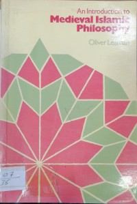 Image of An introduction to Medieval islamic philosophy