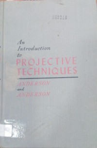 Image of An introduction to PROJECTIVE TECHNIQUES