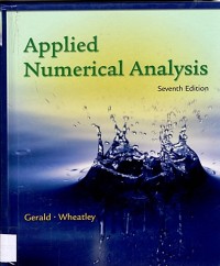 Image of APPLIED NUMERICAL ANALYSIS