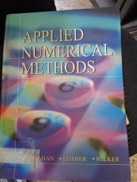 Image of APPLIED NUMERICAl method