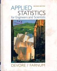 Image of APPLIED STATISTICS for Engineers and Scientists