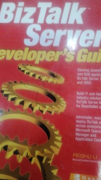 Image of Biz Talk  server Developers Guide