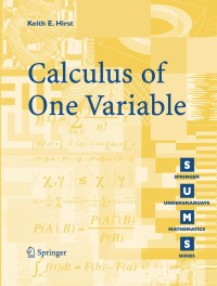 Image of Calculus of One Variable