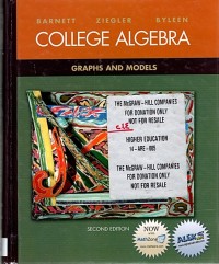 Image of COLLEGE ALGEBRA