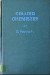 Image of Colloid Chemistry
