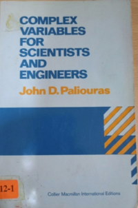 Image of Complex Variables for Scientists and Engineers