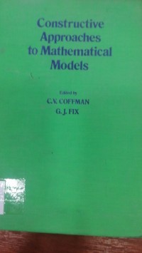 Image of Constructive APProaches to Mathematical Models