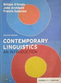 Image of Contemporary Linguistics - An Introduction