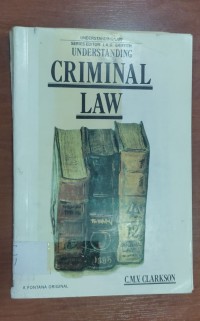 Image of CRIMINAL LAW