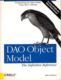 Image of DAO Object Model the Definitive Reference