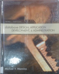 Image of Database Design ApplICATION Development and Admonistration