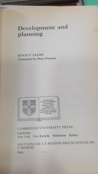 Image of Development and planning