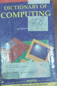 Image of DICTIONARY OF COMPUTING