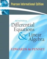 Image of Differential Equations and Linear Algebra