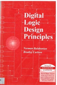 Image of DIGITAL LOGIC DESIGN PRINCIPLES