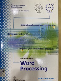 Image of ECDL Module 3: Word Processing