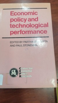 Image of Economic policy and technological performance