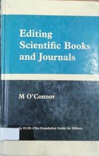 Image of Editing scientific Books and journals