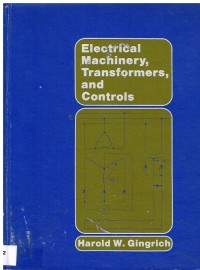 Image of ELECTRICAL MACHINERY,TRANSFORMERS,AND CONTROLS