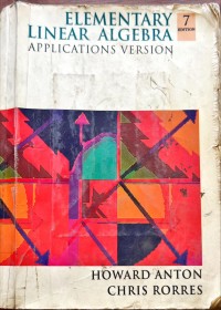 Image of Elementary Linear Algebra