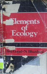 Image of ELEMENTS OF ECOLOGY