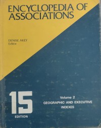 Image of ENCYCLOPEDIA OF ASSOCIATIONS