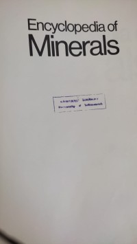 Image of Encyclopedia of Minerals