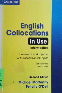 Image of English Collocation in Use - Intermediate