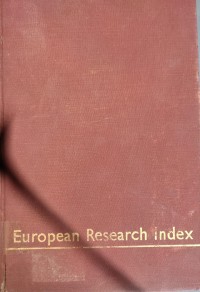 Image of European Research Index