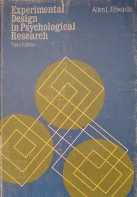 Image of Experimental Design in Psychological Research