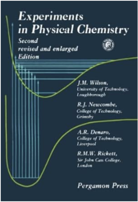 Image of Experiments in Physical Chemistry