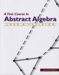 Image of First Course in Abstract Algebra