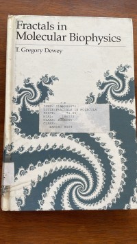 Image of Fractals in Molecular Biophysics