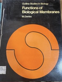 Image of Functions of Biological Membranes