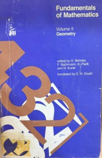 Image of Fundamentals of Mathematics. Volume II: Geometry