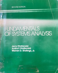 Image of Fundamentals of systems analysis