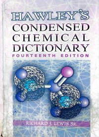 Image of Hawley's Condensed Chemical Dictionary