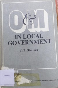 Image of IN LOCAL GOVERNEMENT