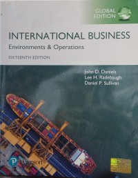Image of International Business Environments and Operations