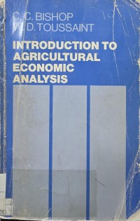 Image of Introduction to Agricultural Economic Analysis